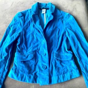 Marc Jacobs blue corduroy suit jacket